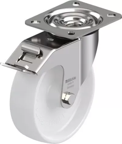 INOX OKRETNI KOTAČ OD POLIAMIDA S KOČNICOM LEX-PO 125G-FI
